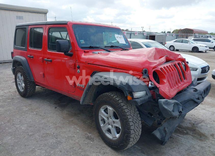 2021 Jeep Wrangler UNLIMITED SPORT S 4X4 (VIN 1C4HJXDN1MW630837) main photo