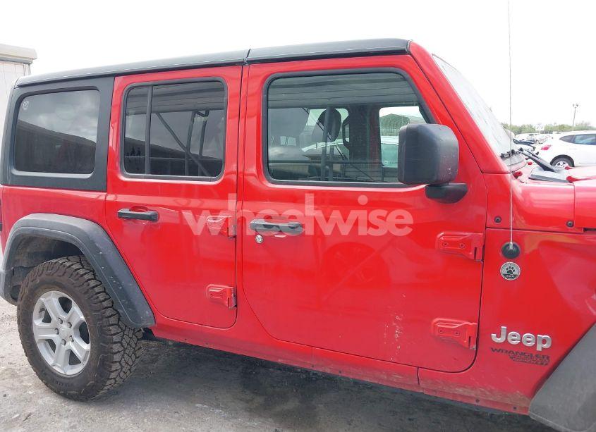 Photo 13 of 2021 Jeep Wrangler UNLIMITED SPORT S 4X4 (VIN 1C4HJXDN1MW630837)