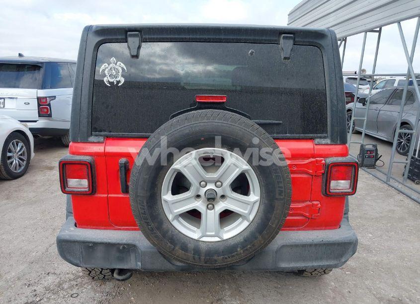 Photo 16 of 2021 Jeep Wrangler UNLIMITED SPORT S 4X4 (VIN 1C4HJXDN1MW630837)