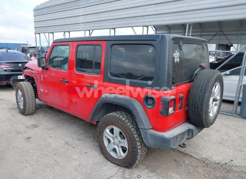 Photo 3 of 2021 Jeep Wrangler UNLIMITED SPORT S 4X4 (VIN 1C4HJXDN1MW630837)