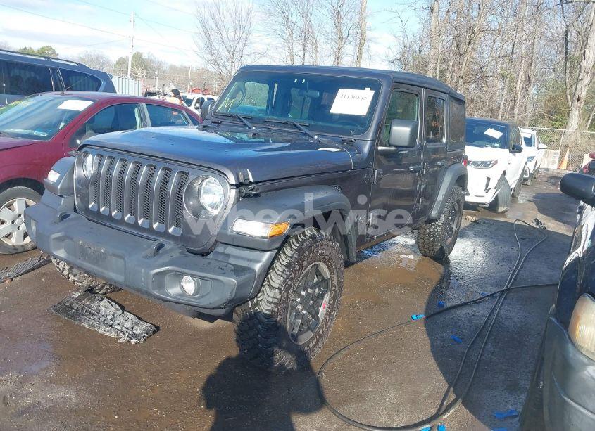 Photo 2 of 2022 Jeep Wrangler UNLIMITED SPORT S 4X4 (VIN 1C4HJXDN1NW240032)