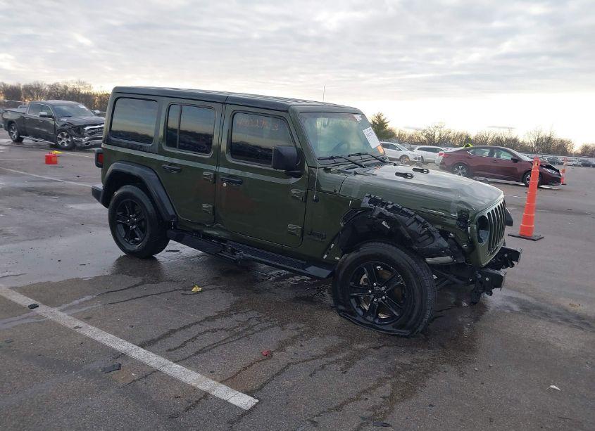 2022 Jeep Wrangler UNLIMITED SPORT ALTITUDE 4X4 (VIN 1C4HJXDN1NW277839) main photo