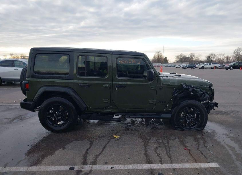 Photo 13 of 2022 Jeep Wrangler UNLIMITED SPORT ALTITUDE 4X4 (VIN 1C4HJXDN1NW277839)