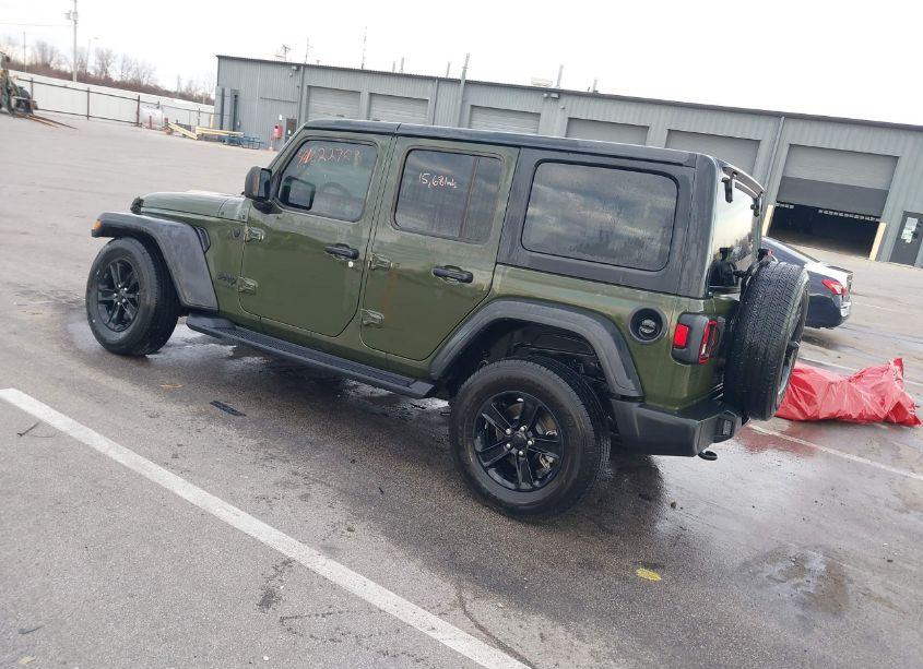 Photo 3 of 2022 Jeep Wrangler UNLIMITED SPORT ALTITUDE 4X4 (VIN 1C4HJXDN1NW277839)