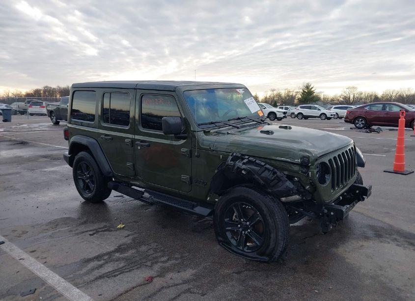 Photo 6 of 2022 Jeep Wrangler UNLIMITED SPORT ALTITUDE 4X4 (VIN 1C4HJXDN1NW277839)