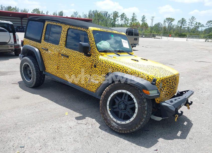 2018 Jeep Wrangler UNLIMITED SPORT S 4X4 (VIN 1C4HJXDN2JW324872) main photo