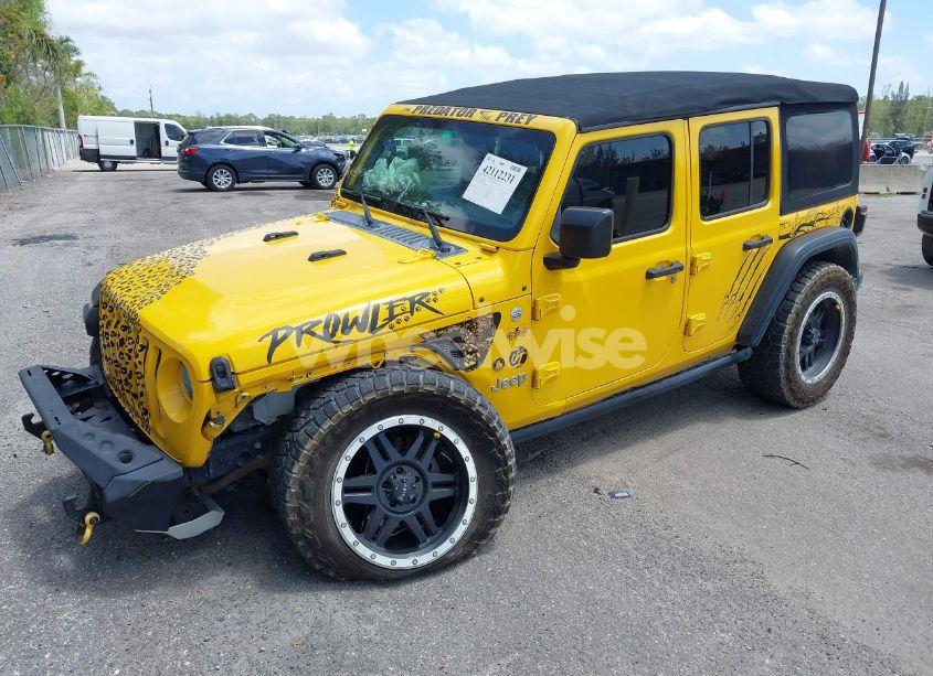 Photo 2 of 2018 Jeep Wrangler UNLIMITED SPORT S 4X4 (VIN 1C4HJXDN2JW324872)