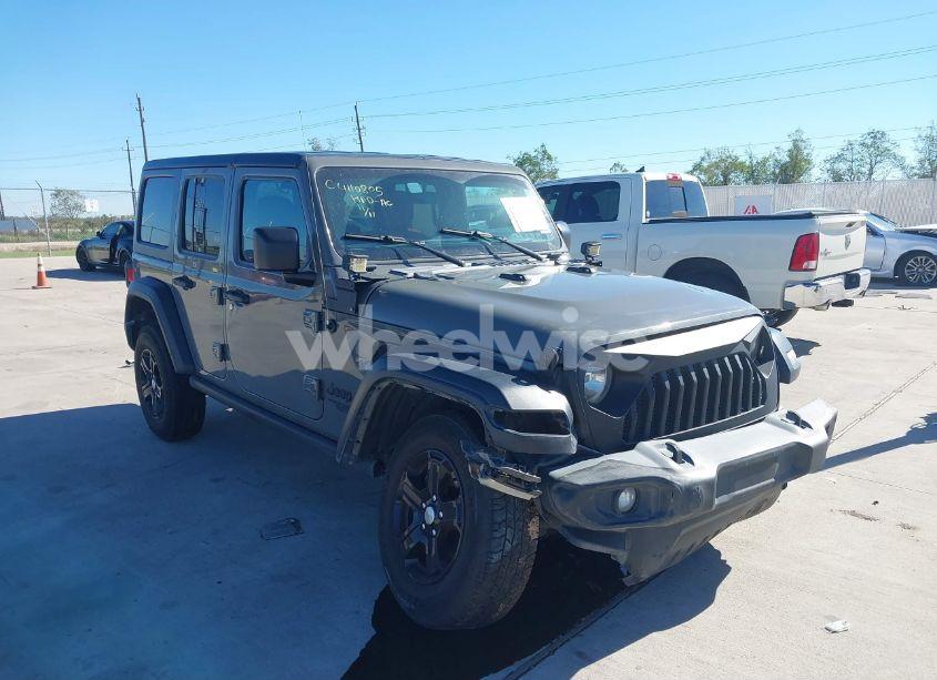 2019 Jeep Wrangler UNLIMITED SPORT S 4X4 (VIN 1C4HJXDN2KW649734) main photo