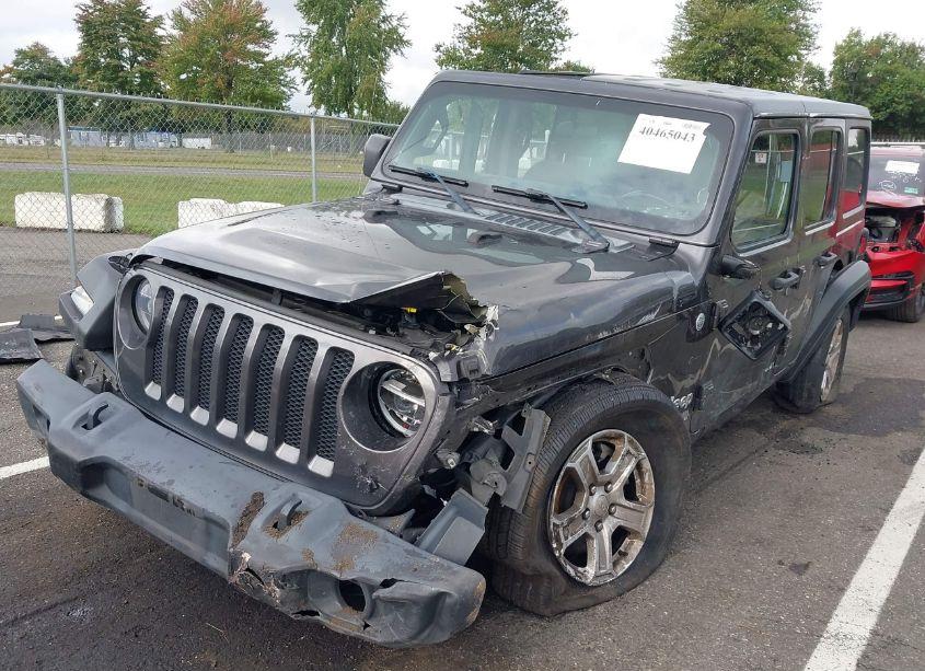 Photo 2 of 2020 Jeep Wrangler UNLIMITED SPORT S 4X4 (VIN 1C4HJXDN2LW151342)