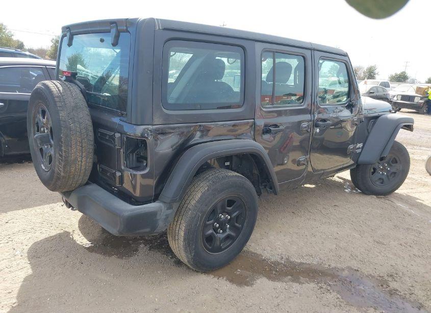 Photo 4 of 2020 Jeep Wrangler UNLIMITED SPORT 4X4 (VIN 1C4HJXDN2LW155455)