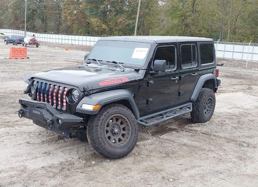 Photo 2 of 2020 Jeep Wrangler UNLIMITED WILLYS 4X4 (VIN 1C4HJXDN2LW206825)