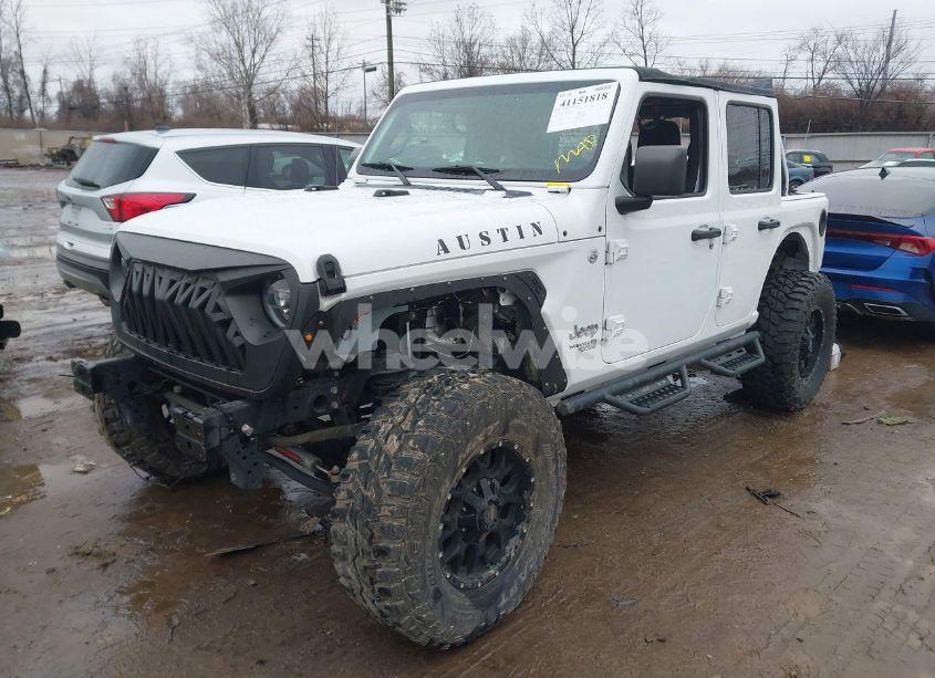 Photo 2 of 2020 Jeep Wrangler UNLIMITED SPORT S 4X4 (VIN 1C4HJXDN2LW223897)