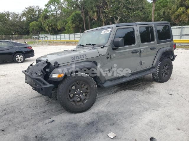Photo 10 of 2021 JEEP WRANGLER UNLIMITED SPORT (VIN 1C4HJXDN2MW560748)