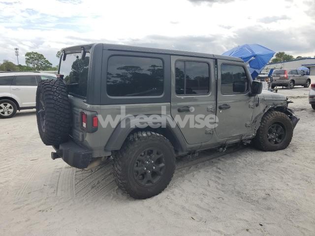 Photo 3 of 2021 JEEP WRANGLER UNLIMITED SPORT (VIN 1C4HJXDN2MW560748)