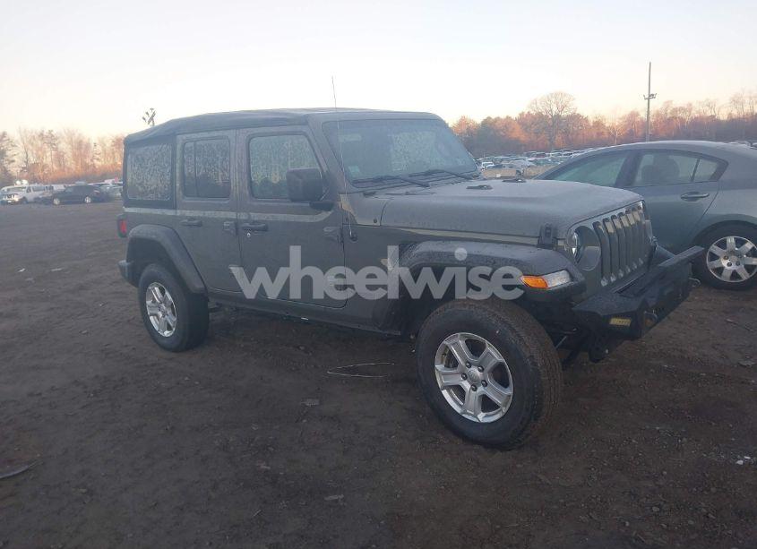 2021 Jeep Wrangler UNLIMITED SPORT S 4X4 (VIN 1C4HJXDN2MW585651) main photo