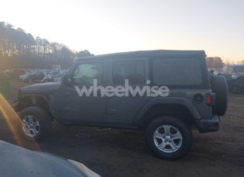 Photo 14 of 2021 Jeep Wrangler UNLIMITED SPORT S 4X4 (VIN 1C4HJXDN2MW585651)