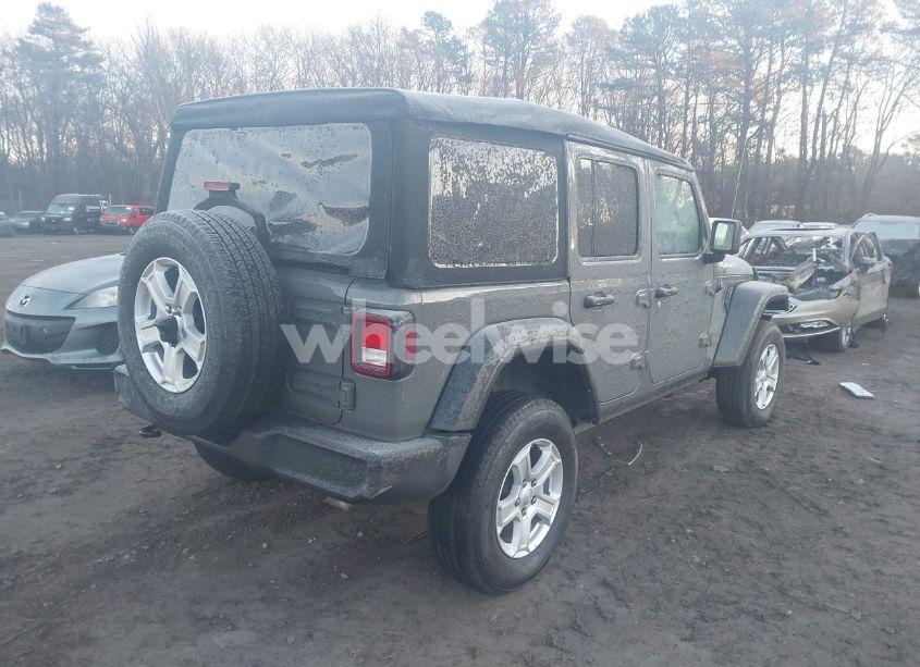 Photo 4 of 2021 Jeep Wrangler UNLIMITED SPORT S 4X4 (VIN 1C4HJXDN2MW585651)