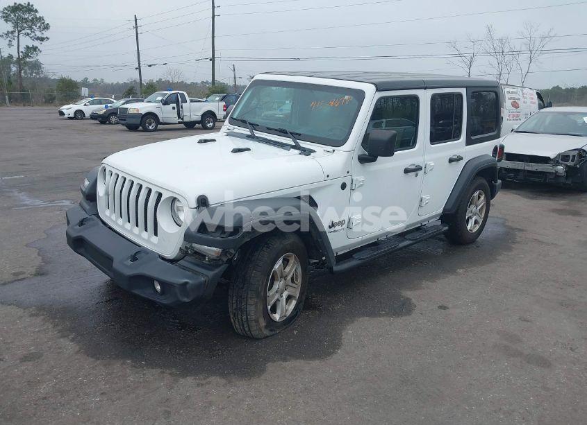 Photo 2 of 2022 Jeep Wrangler UNLIMITED SPORT S 4X4 (VIN 1C4HJXDN2NW251041)