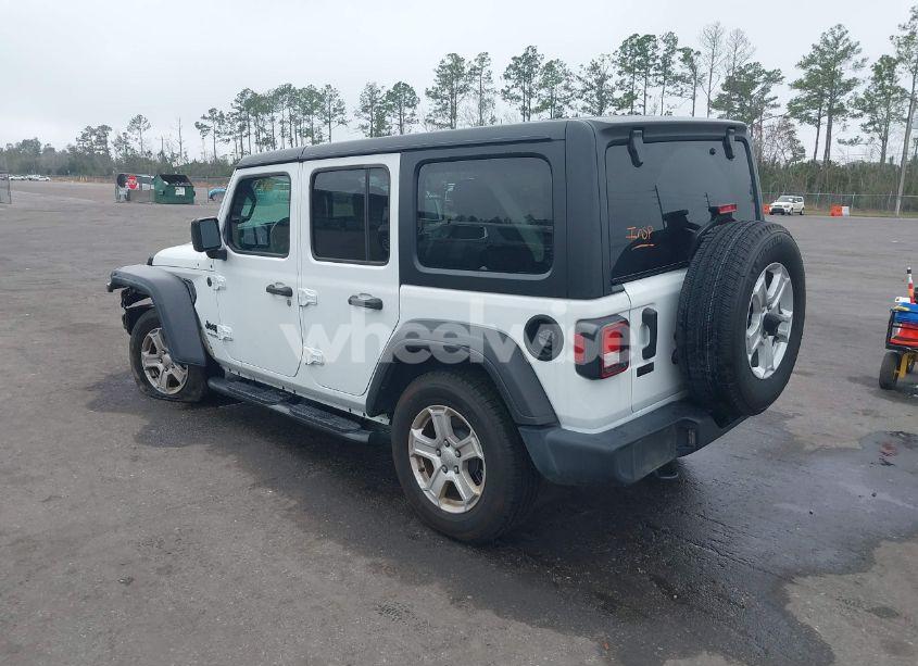 Photo 3 of 2022 Jeep Wrangler UNLIMITED SPORT S 4X4 (VIN 1C4HJXDN2NW251041)