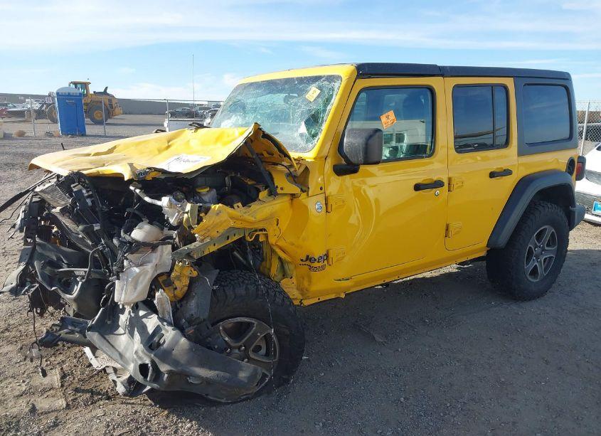 Photo 2 of 2019 Jeep Wrangler UNLIMITED SPORT S 4X4 (VIN 1C4HJXDN3KW500913)