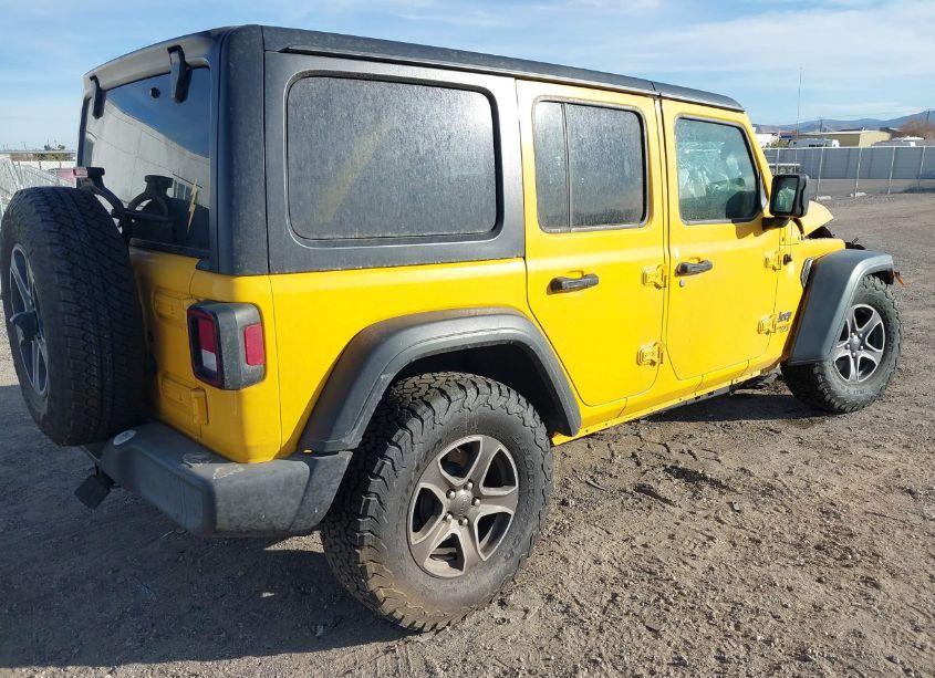 Photo 4 of 2019 Jeep Wrangler UNLIMITED SPORT S 4X4 (VIN 1C4HJXDN3KW500913)