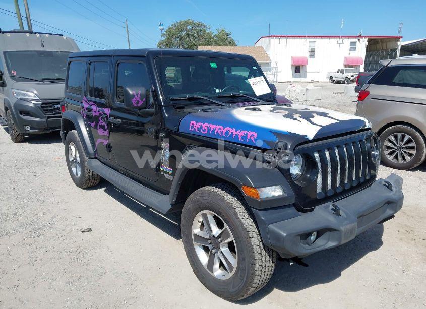 2019 Jeep Wrangler UNLIMITED SPORT S 4X4 (VIN 1C4HJXDN3KW668597) main photo