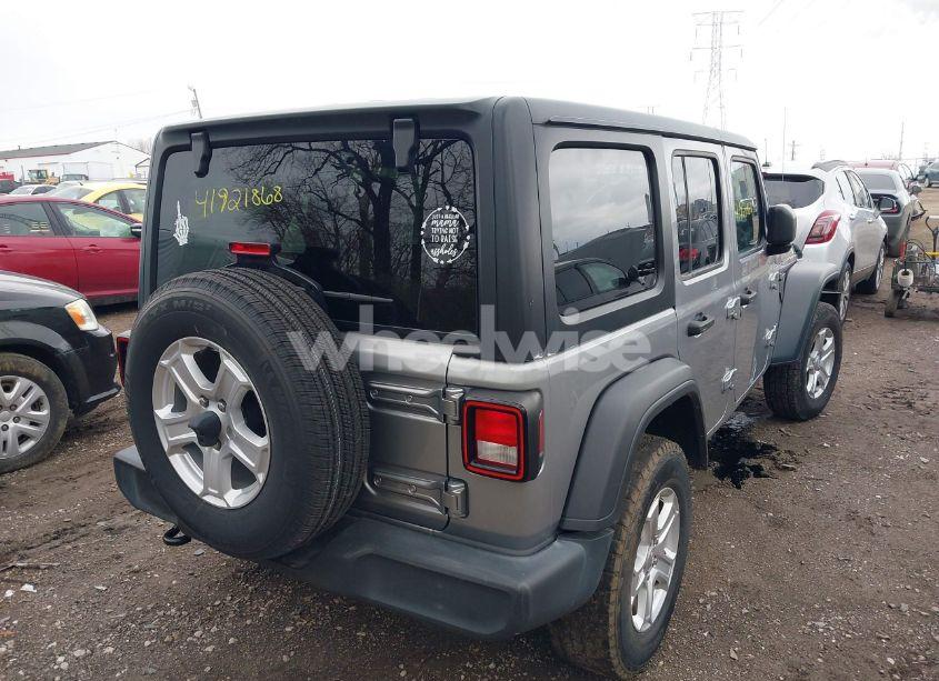 Photo 4 of 2020 Jeep Wrangler UNLIMITED SPORT S 4X4 (VIN 1C4HJXDN3LW115076)