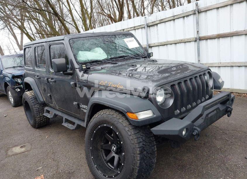2020 Jeep Wrangler UNLIMITED SPORT S 4X4 (VIN 1C4HJXDN3LW164701) main photo