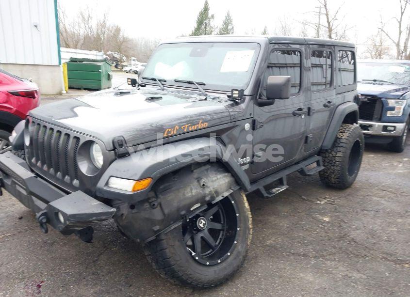 Photo 2 of 2020 Jeep Wrangler UNLIMITED SPORT S 4X4 (VIN 1C4HJXDN3LW164701)