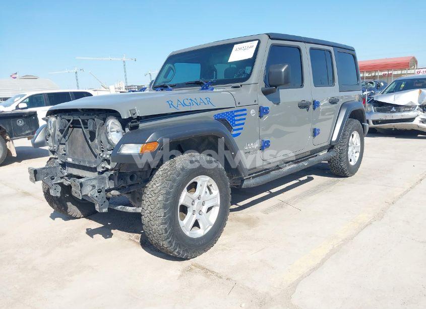 Photo 2 of 2020 Jeep Wrangler UNLIMITED SPORT S 4X4 (VIN 1C4HJXDN3LW337617)