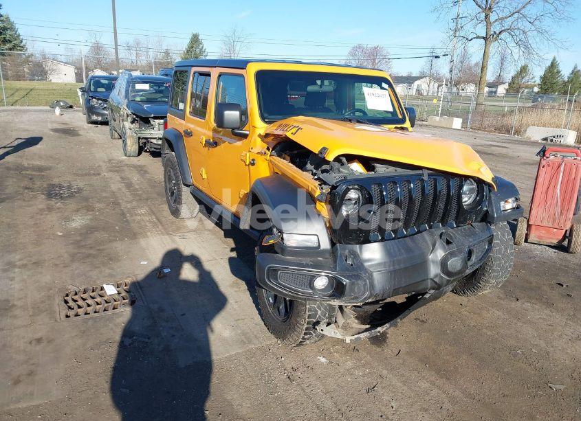 2021 Jeep Wrangler UNLIMITED WILLYS 4X4 (VIN 1C4HJXDN3MW650748) main photo