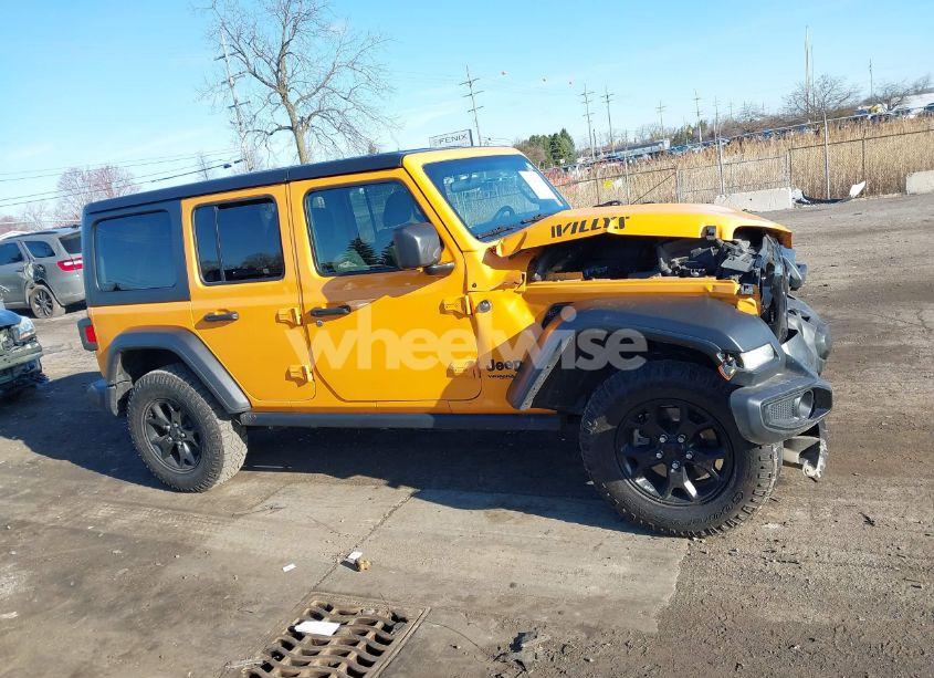 Photo 13 of 2021 Jeep Wrangler UNLIMITED WILLYS 4X4 (VIN 1C4HJXDN3MW650748)