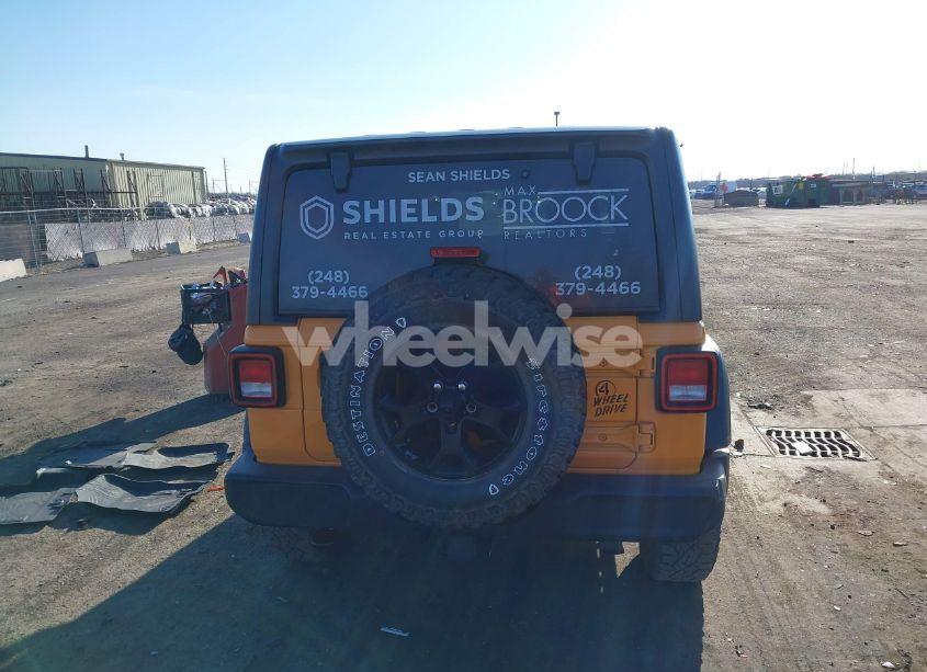 Photo 16 of 2021 Jeep Wrangler UNLIMITED WILLYS 4X4 (VIN 1C4HJXDN3MW650748)