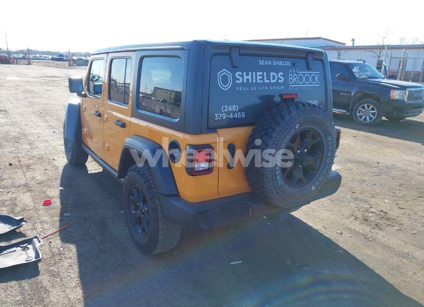 Photo 3 of 2021 Jeep Wrangler UNLIMITED WILLYS 4X4 (VIN 1C4HJXDN3MW650748)