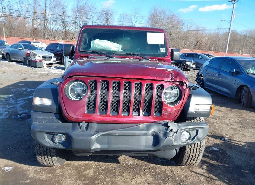 Photo 12 of 2021 Jeep Wrangler UNLIMITED SPORT ALTITUDE 4X4 (VIN 1C4HJXDN3MW729076)