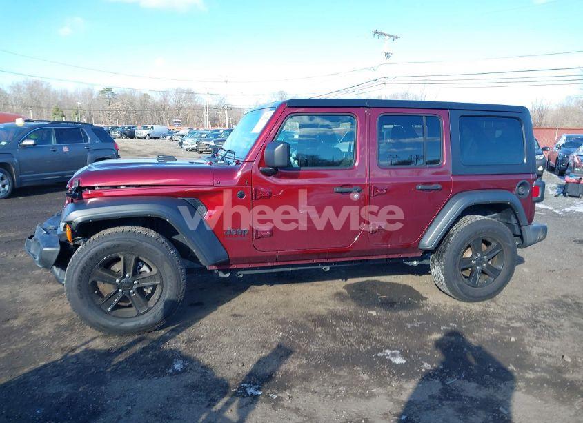 Photo 14 of 2021 Jeep Wrangler UNLIMITED SPORT ALTITUDE 4X4 (VIN 1C4HJXDN3MW729076)