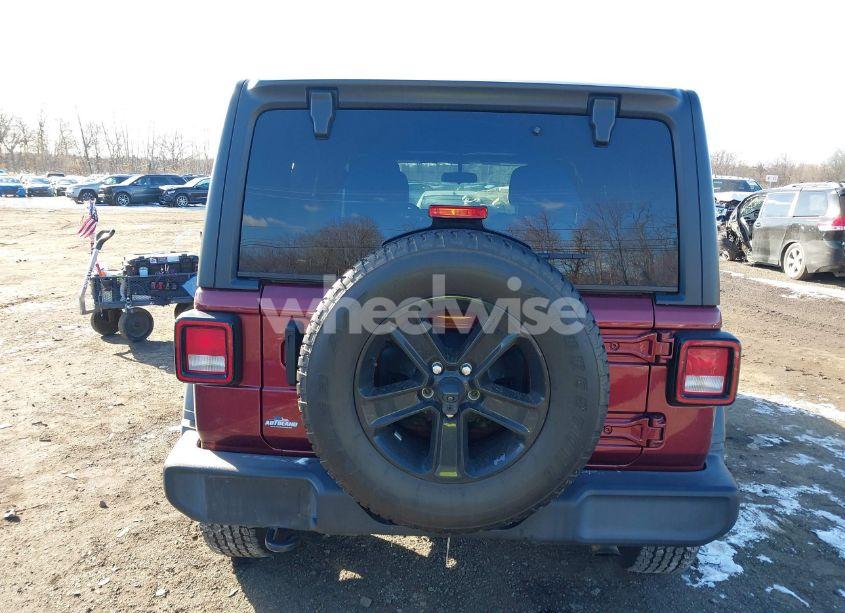 Photo 16 of 2021 Jeep Wrangler UNLIMITED SPORT ALTITUDE 4X4 (VIN 1C4HJXDN3MW729076)