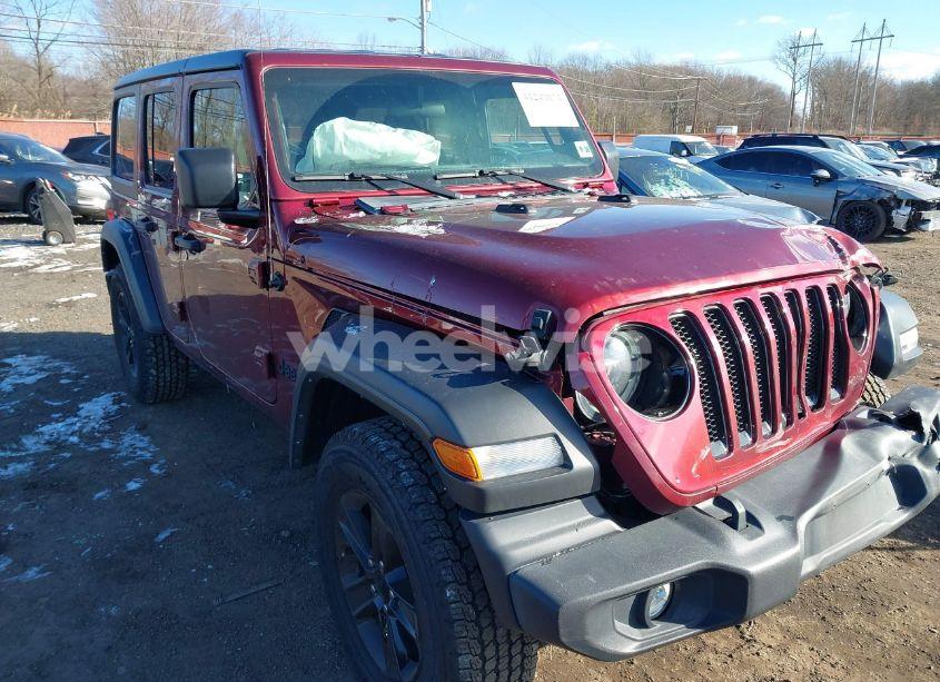 Photo 18 of 2021 Jeep Wrangler UNLIMITED SPORT ALTITUDE 4X4 (VIN 1C4HJXDN3MW729076)