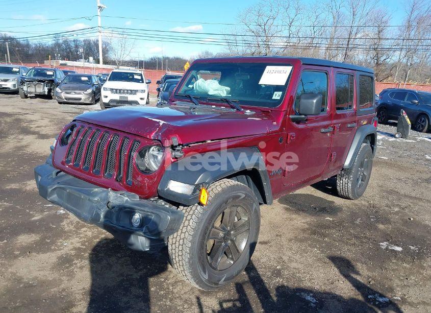 Photo 2 of 2021 Jeep Wrangler UNLIMITED SPORT ALTITUDE 4X4 (VIN 1C4HJXDN3MW729076)