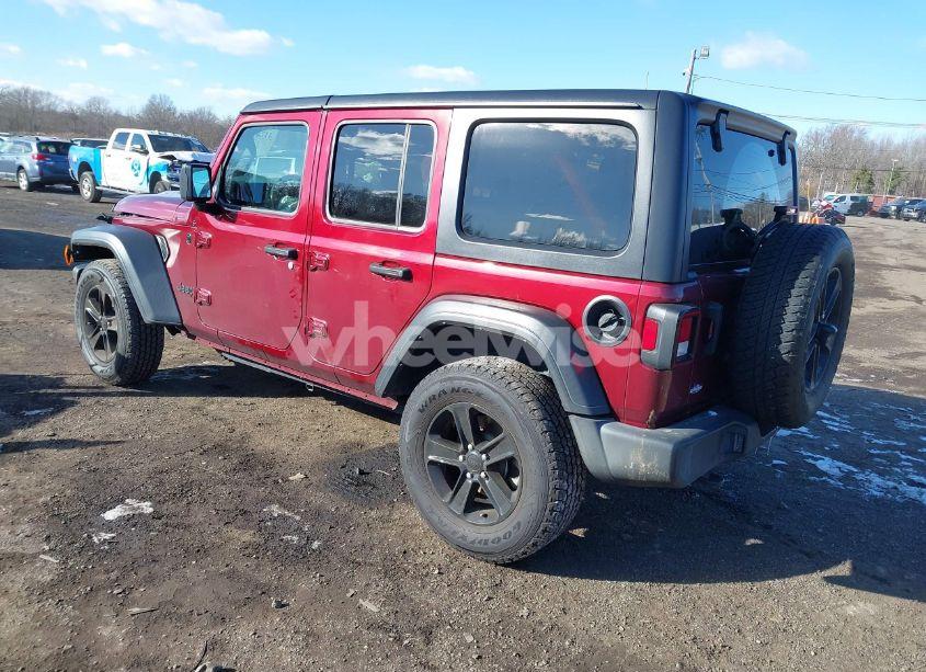 Photo 3 of 2021 Jeep Wrangler UNLIMITED SPORT ALTITUDE 4X4 (VIN 1C4HJXDN3MW729076)