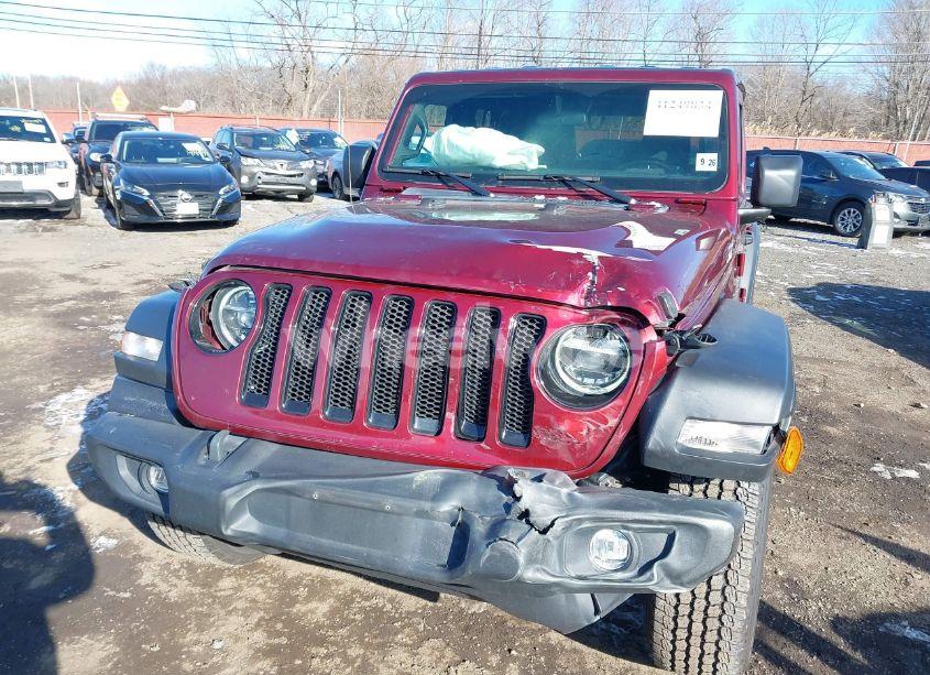 Photo 6 of 2021 Jeep Wrangler UNLIMITED SPORT ALTITUDE 4X4 (VIN 1C4HJXDN3MW729076)