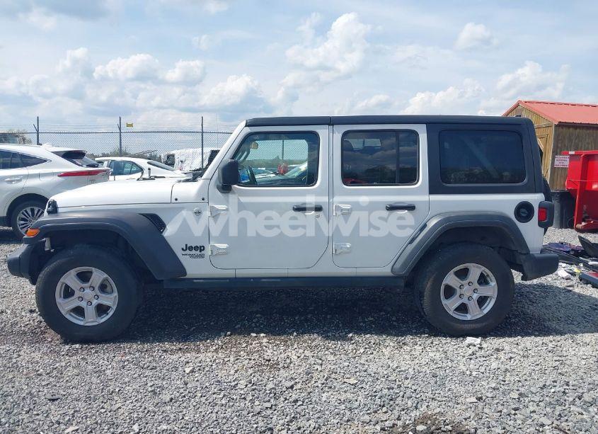 Photo 15 of 2021 Jeep Wrangler UNLIMITED SPORT S 4X4 (VIN 1C4HJXDN3MW790797)