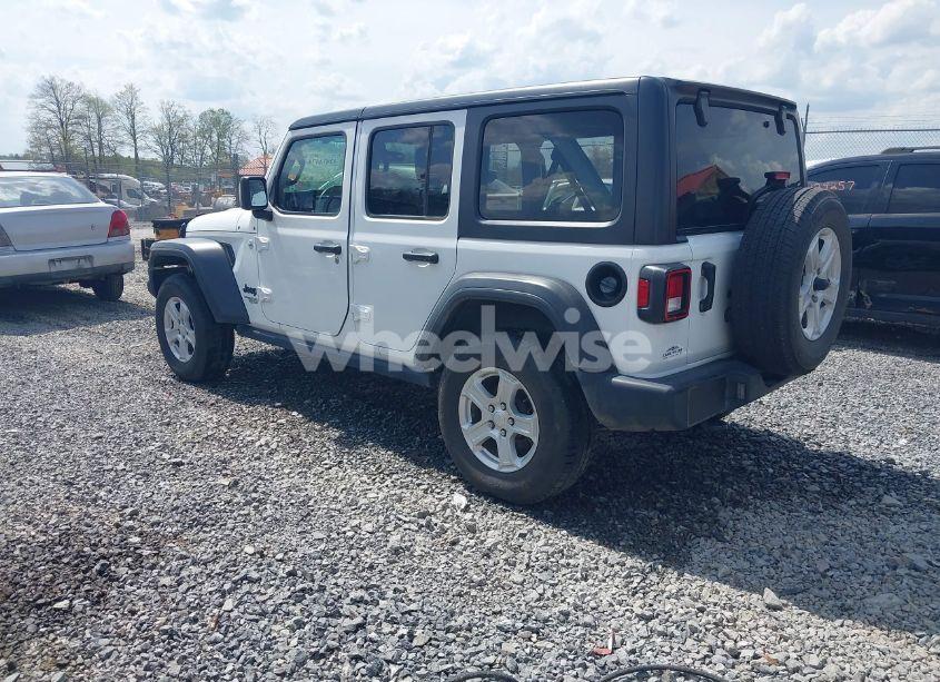 Photo 3 of 2021 Jeep Wrangler UNLIMITED SPORT S 4X4 (VIN 1C4HJXDN3MW790797)