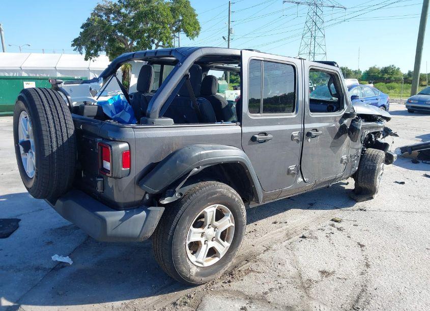 Photo 4 of 2021 Jeep Wrangler UNLIMITED SPORT S 4X4 (VIN 1C4HJXDN3MW831140)