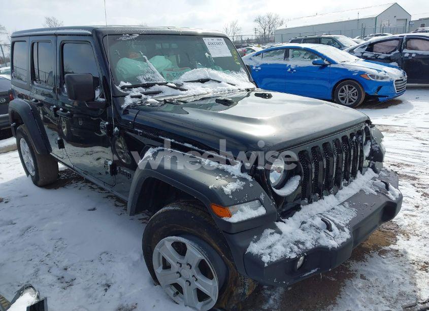 2022 Jeep Wrangler UNLIMITED SPORT S 4X4 (VIN 1C4HJXDN3NW132849) main photo