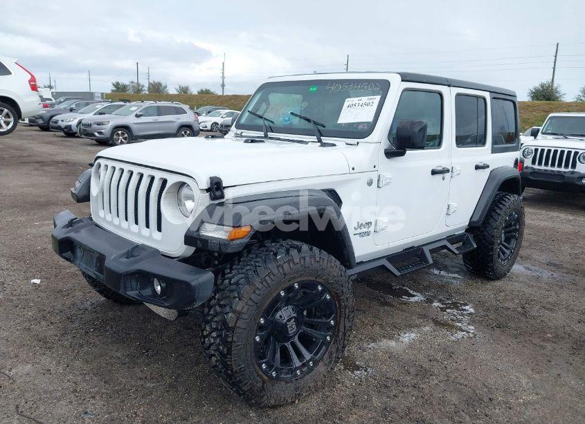 Photo 2 of 2019 Jeep Wrangler UNLIMITED SPORT S 4X4 (VIN 1C4HJXDN4KW637939)