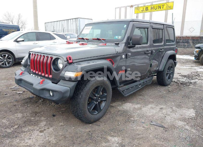 Photo 2 of 2019 Jeep Wrangler UNLIMITED SPORT ALTITUDE 4X4 (VIN 1C4HJXDN4KW685683)