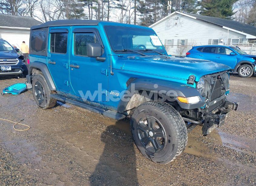 2020 Jeep Wrangler UNLIMITED SPORT S 4X4 (VIN 1C4HJXDN4LW140309) main photo