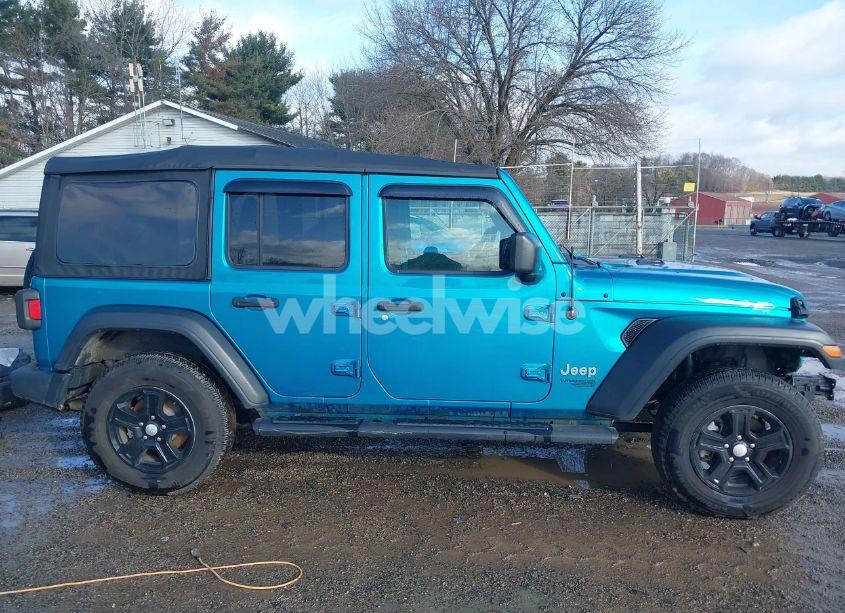 Photo 14 of 2020 Jeep Wrangler UNLIMITED SPORT S 4X4 (VIN 1C4HJXDN4LW140309)
