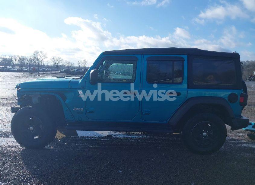 Photo 15 of 2020 Jeep Wrangler UNLIMITED SPORT S 4X4 (VIN 1C4HJXDN4LW140309)